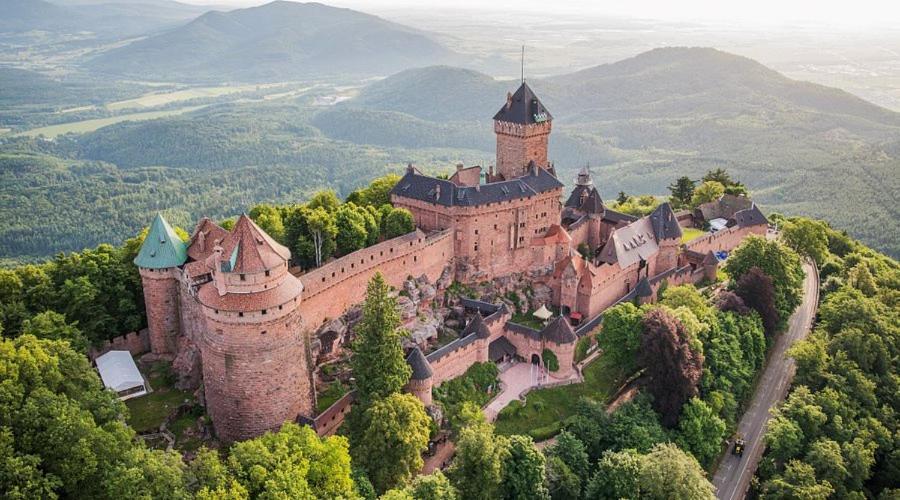 Au Pied Du Chateau Orschwiller Ngoại thất bức ảnh